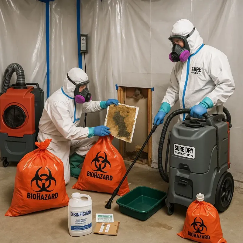 Contaminated Water Handling Protocols process in Guttenberg, IA