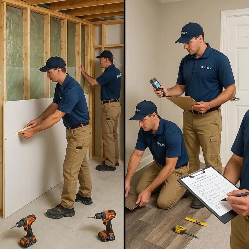 Repairs and Reconstruction process in Guttenberg, IA